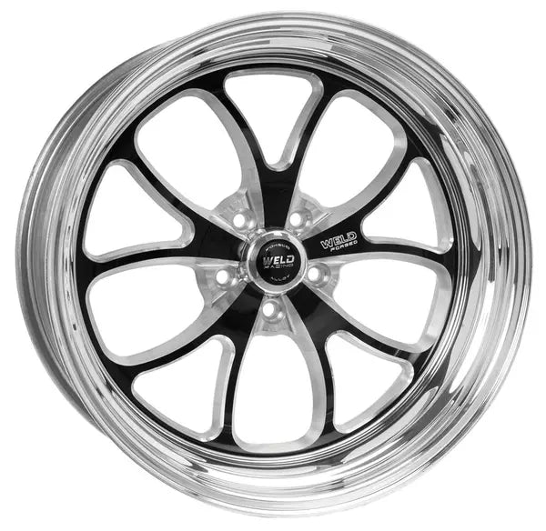 17X10.0 S76 BLK CTR 5X4.5 8BS(63MM