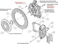 Wilwood auto part installed view