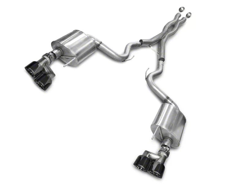CORSA Performance black axle-back exhaust