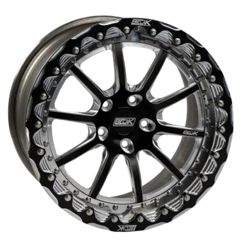 Belak 18x9 / 5.75in BS / 5x114.3 BP / High Pad / Series 4 Wheel - Single Beadlock