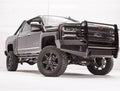 1618 SILVERADO 1500 BLACK STEEL FULL GRILL GUARD W/ TOW HOOKS