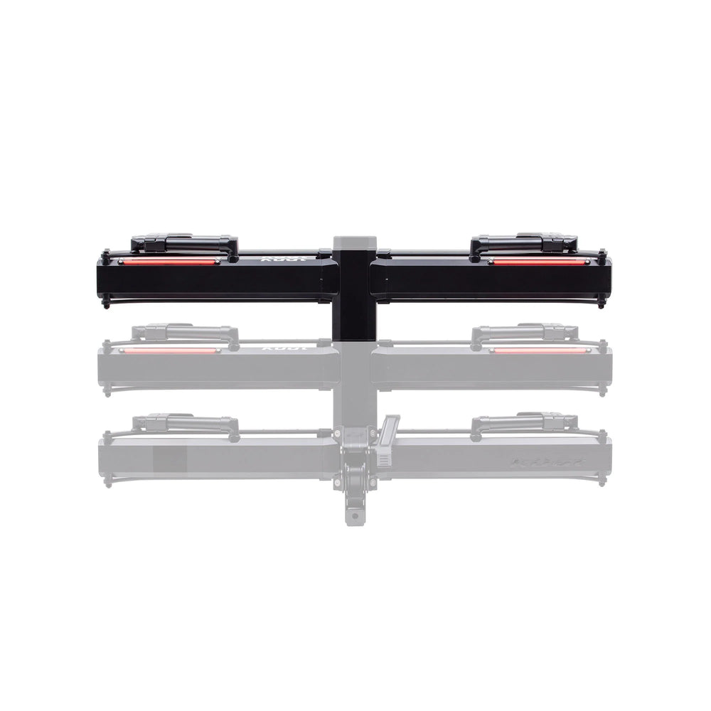 PISTON X ADD ON LED DUAL RATCHET PLATFORM RACK W/KASHIMA 2 BIKE GALAXY GRAY