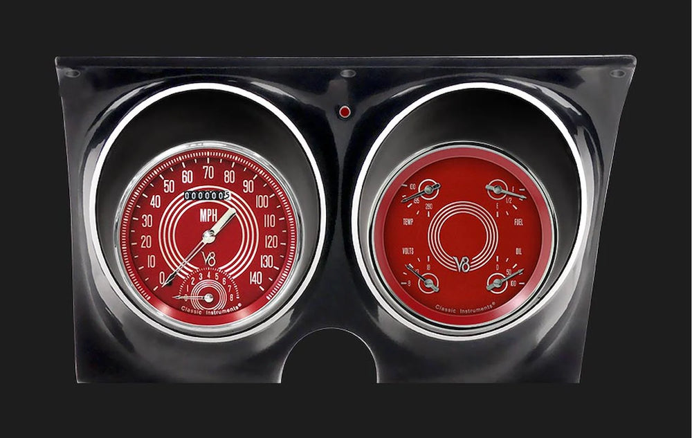 V8 RED STEELIE CAMARO 67-LS