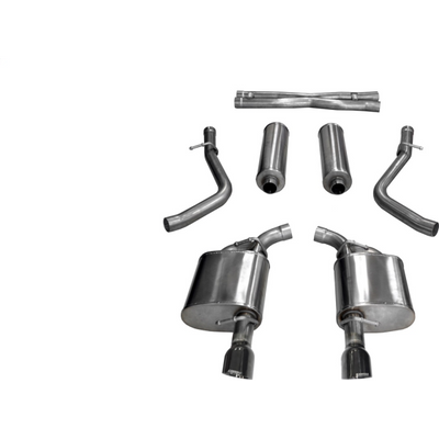 CORSA Performance black cat-back exhaust