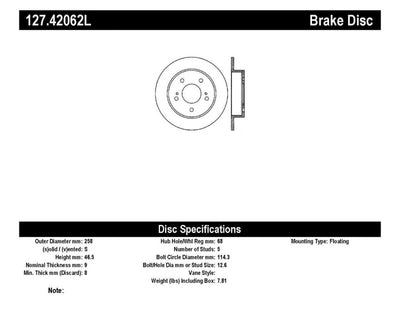 Stoptech auto part