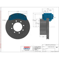 CALIPER + DS ROTOR BRAKE KIT