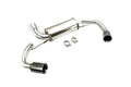 Megan Racing black axle-back exhaust