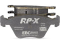 EBC Racing 13-15 Porsche 911 (991) GT3 3.8L (Cast Iron Rotor Only) RP-X Rear Brake Pads