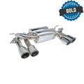 Remark axle-back exhaust close-up