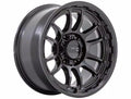 WRATH 17X8.5 6X5.5 00MM SATIN BLACK