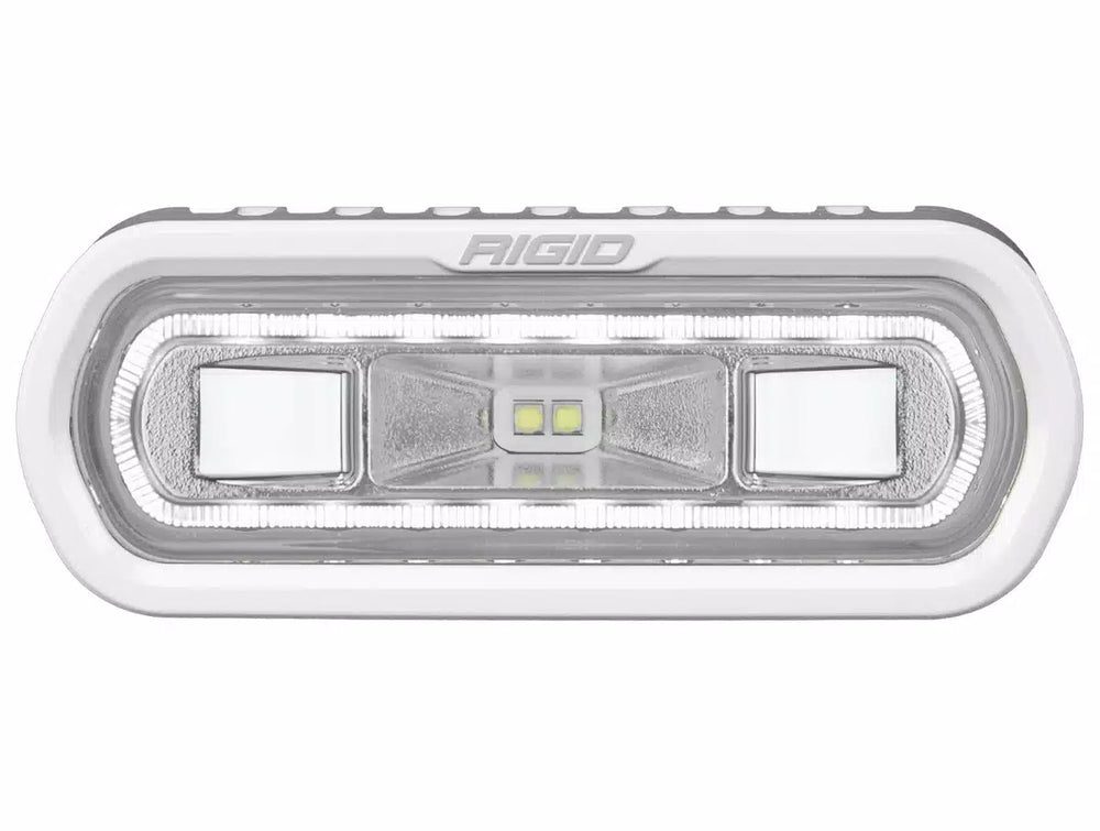 RIGID SR-L Series Marine Spreader Pod 2 Wire Surface Mount White W White Halo