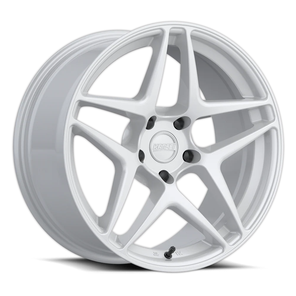 ***Discontinued***KANSEI K15W ASTRO GLOSS WHITE 19X10.5 5X120 35