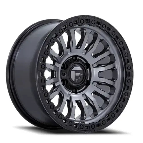 D857 18X9 8X6.5 M-GNMTL BLK -12MM