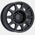 Nomad N505SB Touring 17x8.5in / 6X139.7 BP / 0mm Offset / 106.1mm Bore - Satin Black