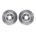 R1 Concepts Brake Rotor- D/S - Silver Fits Chrysler 300