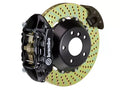Brembo 15-23 Mustang GT/V6/EcoBoost Rear GT BBK 4 Piston Cast 380x28 2pc Rotor Drilled-Black