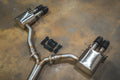 Audi B9 S4,S5 3.0L Catback T304 SS Burnt 3.5" Tips