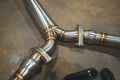 Audi B9 S4,S5 3.0L Catback T304 SS Burnt 3.5" Tips