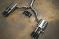 Audi B9 S4,S5 3.0L Catback T304 SS Burnt 3.5" Tips