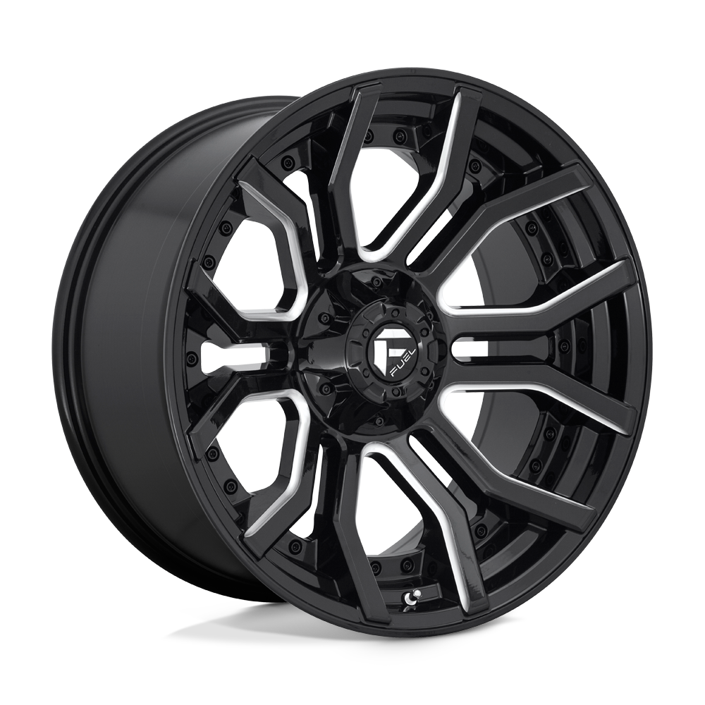 D711 20X10 6X135/5.5 GL-BLK-MIL -18