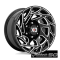 XD860 20X10 5X5.0 G-BLK MILL -18MM