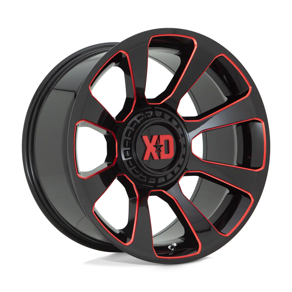 KMC Wheels black auto part