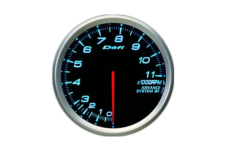 Defi BLUE RACER GAUGE metric 11000RPM TACH 80BLUE BLUE
