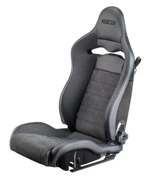 Sparco Seat SPX Leather/Alcantara Black - Left