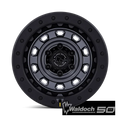BR023 17X9 5X5.0 M-GNMTL M-BLK -12M