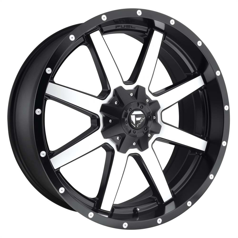 ~(33 lbs. 20X20X12)~ MAVERICK 17x9 6x135.00/6x139.70 MATTE BLACK MACHINED (-12 mm)