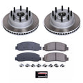 Power Stop 07-10 Ford F-350 Super Duty Front Semi-Coated Rotor Kit