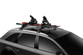 Thule SnowPack M Ski/Snowboard Rack - Black (Up to 4 Pair Skis/2 Snowboards)
