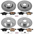 Power Stop 08-09 Volvo S60 Front & Rear Z23 Evolution Sport Brake Kit