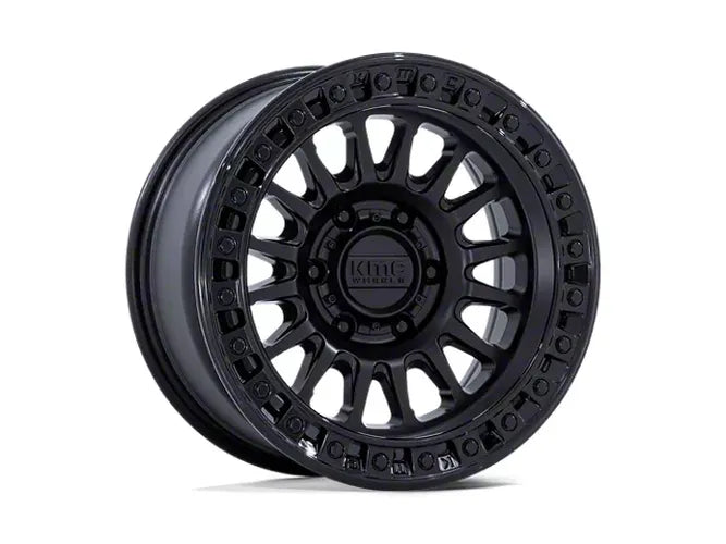 KM552 18X9 6X5.5 M-BLK G-BLK-LP 18M
