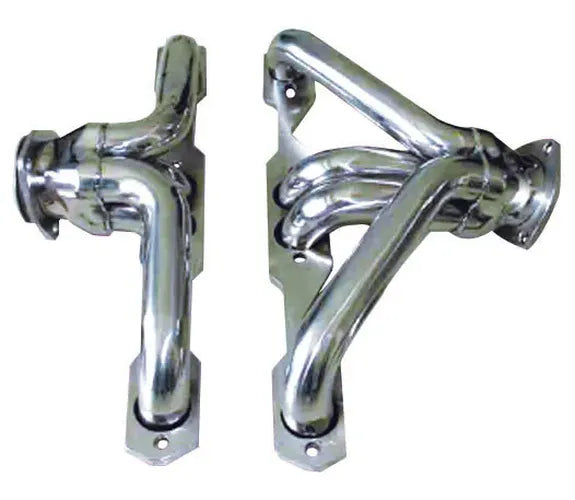 55-57 TRI SHORTY HEADERS SET-STAINL