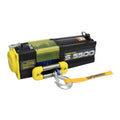 S5500SR WINCH; 5500LBS; 24 VDC; 1/4IN X 60FT SYNTHETIC ROPE