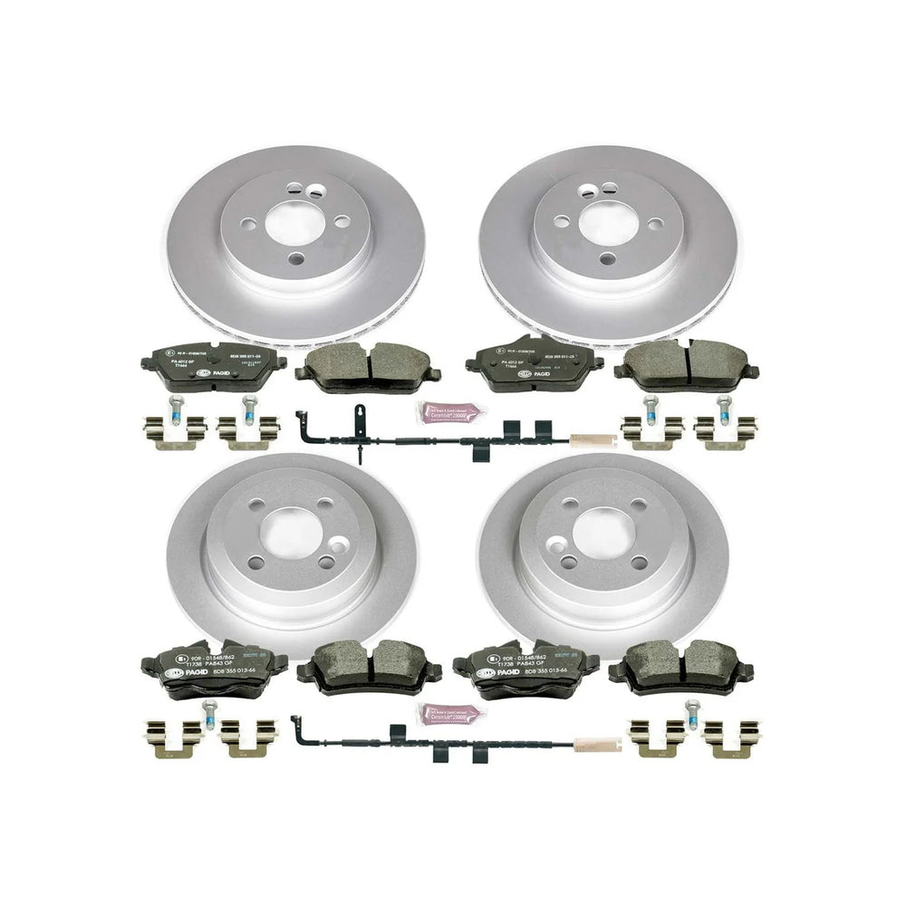 Power Stop 07-10 Mini Cooper Front & Rear Euro-Stop Brake Kit