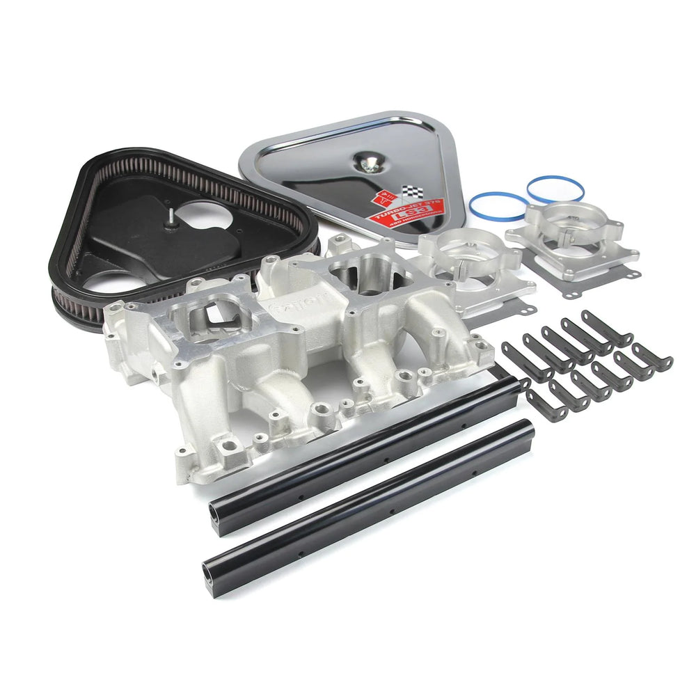 TRI-POWER INTAKE KIT CATHEDRAL PORT