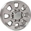 18 IN REPLICA WHEEL FITS GMC SIERRA CV75B POLISHED 18X8