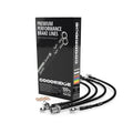 Goodridge 18-20 Subaru Impreza Stainless Steel Brake Lines - Black
