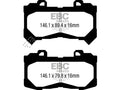 S14KF1298 FRONT EBC Stage 14 Kit