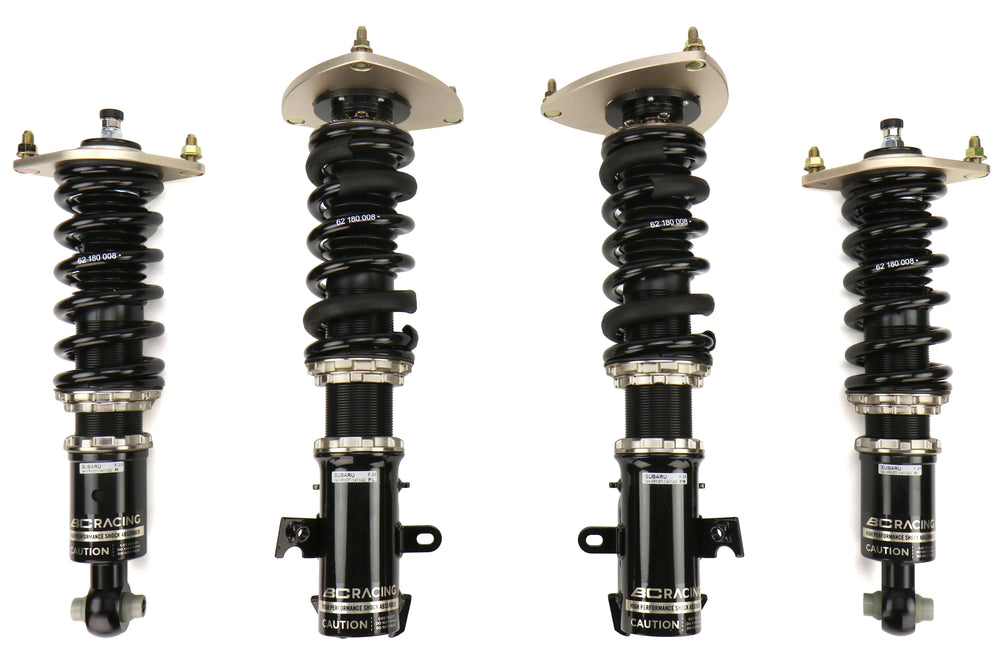 BC Racing BR Coilovers (Extreme Low) - 2013 FT86-Swift Springs-16k-16k