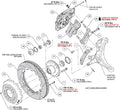Wilwood auto part detail