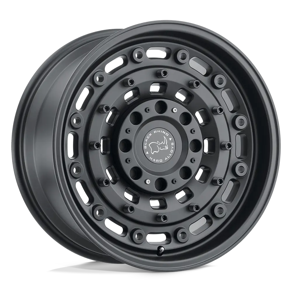 BRARS 16X8 BLANK TXT-M-BLK -10MM