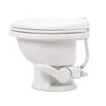 411 COMPLETE RV TOILET W/ CERAMIC BOWL LOW PROFILE WHITE