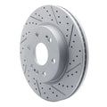 DFC 19-26 Cadillac Escalade Front Right Drilled & Slotted Geoperformance Rotor