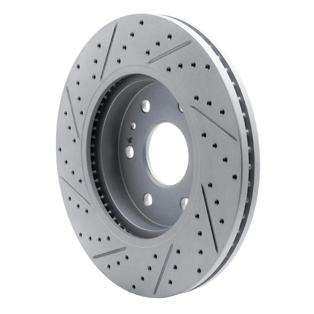DFC 19-26 Cadillac Escalade Front Right Drilled & Slotted Geoperformance Rotor