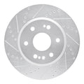 R1 19-26 Cadillac Vistiq Front Left Drilled & Slotted Geoperformance Rotor
