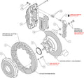 Wilwood auto part installed view
