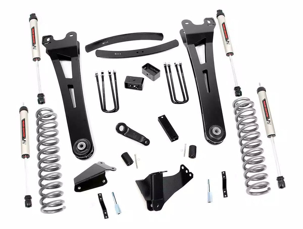 1x 9295 6 Inch Lift Kit Diesel Radius Arm V2 Ford Super Duty (05-07)